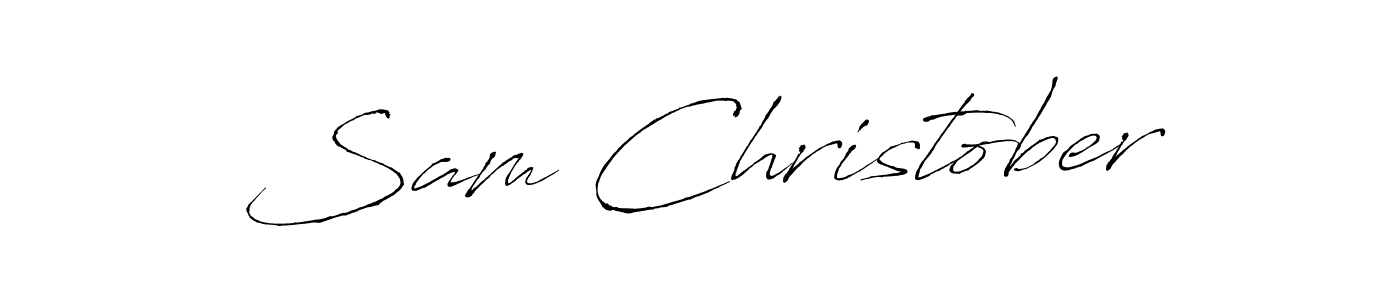 if you are searching for the best signature style for your name Sam Christober. so please give up your signature search. here we have designed multiple signature styles  using Antro_Vectra. Sam Christober signature style 6 images and pictures png