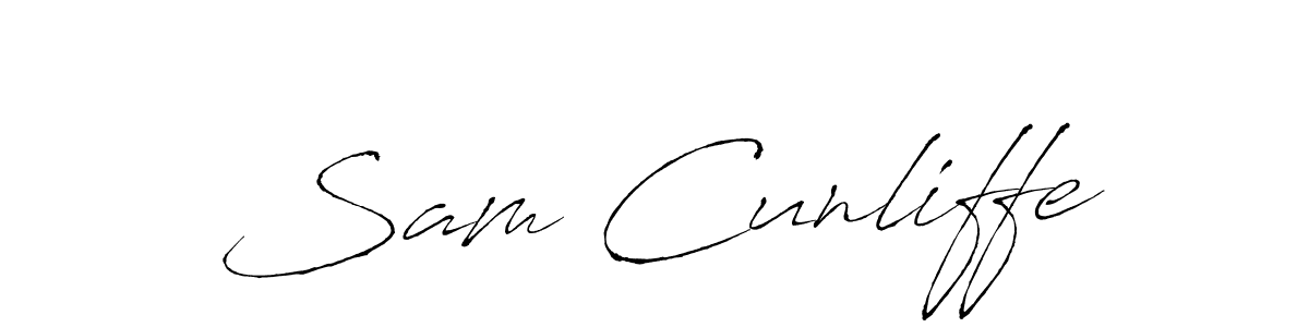 Once you've used our free online signature maker to create your best signature Antro_Vectra style, it's time to enjoy all of the benefits that Sam Cunliffe name signing documents. Sam Cunliffe signature style 6 images and pictures png