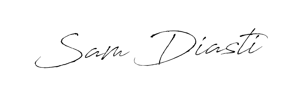 Make a short Sam Diasti signature style. Manage your documents anywhere anytime using Antro_Vectra. Create and add eSignatures, submit forms, share and send files easily. Sam Diasti signature style 6 images and pictures png