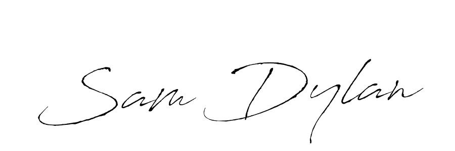 Also You can easily find your signature by using the search form. We will create Sam Dylan name handwritten signature images for you free of cost using Antro_Vectra sign style. Sam Dylan signature style 6 images and pictures png