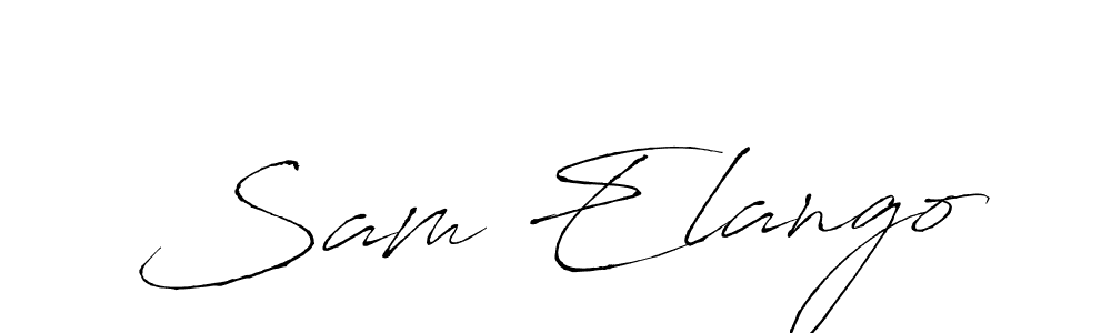 Here are the top 10 professional signature styles for the name Sam Elango. These are the best autograph styles you can use for your name. Sam Elango signature style 6 images and pictures png