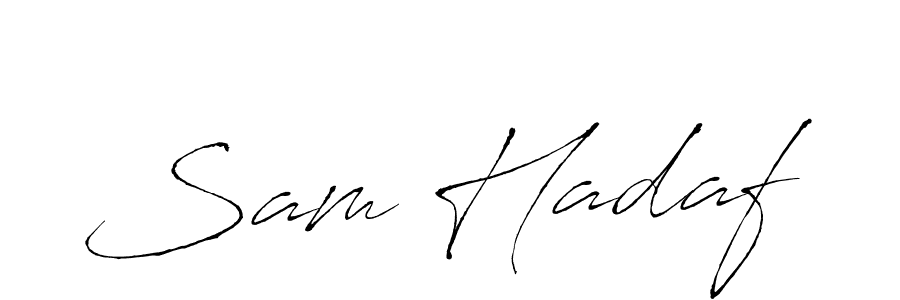 Make a beautiful signature design for name Sam Hadaf. Use this online signature maker to create a handwritten signature for free. Sam Hadaf signature style 6 images and pictures png