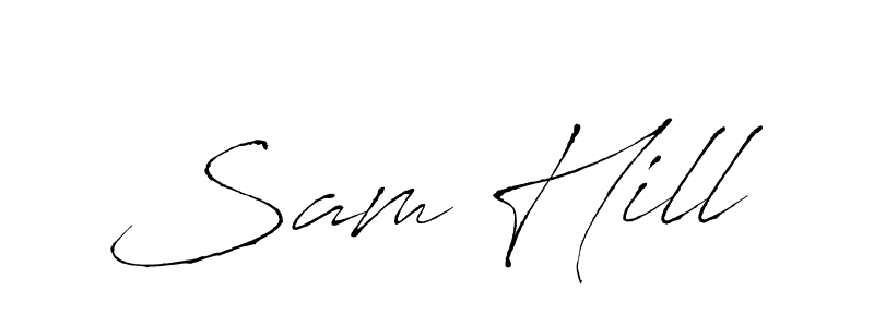 Antro_Vectra is a professional signature style that is perfect for those who want to add a touch of class to their signature. It is also a great choice for those who want to make their signature more unique. Get Sam Hill name to fancy signature for free. Sam Hill signature style 6 images and pictures png