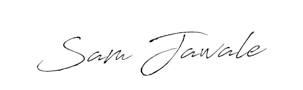 if you are searching for the best signature style for your name Sam Jawale. so please give up your signature search. here we have designed multiple signature styles  using Antro_Vectra. Sam Jawale signature style 6 images and pictures png