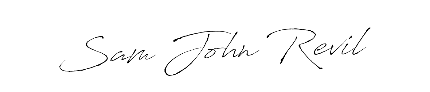 Best and Professional Signature Style for Sam John Revil. Antro_Vectra Best Signature Style Collection. Sam John Revil signature style 6 images and pictures png