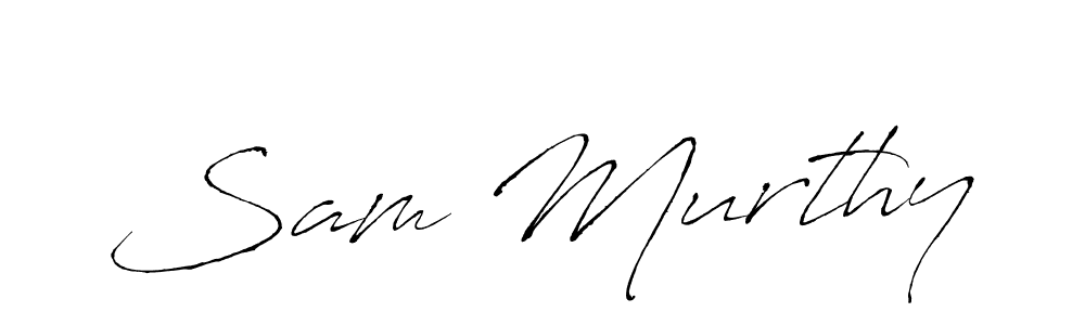 Make a short Sam Murthy signature style. Manage your documents anywhere anytime using Antro_Vectra. Create and add eSignatures, submit forms, share and send files easily. Sam Murthy signature style 6 images and pictures png