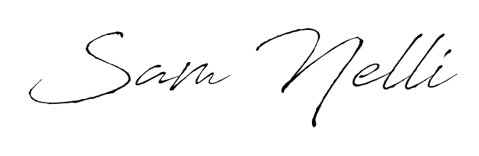 See photos of Sam Nelli official signature. Check more albums & portfolios. Read reviews & check more about Antro_Vectra font. Sam Nelli signature style 6 images and pictures png
