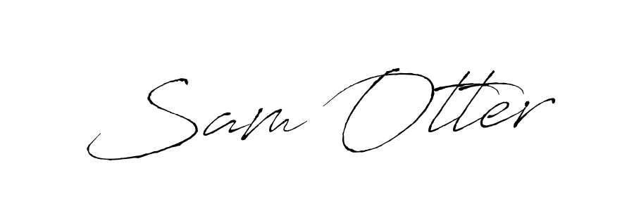 Create a beautiful signature design for name Sam Otter. With this signature (Antro_Vectra) fonts, you can make a handwritten signature for free. Sam Otter signature style 6 images and pictures png