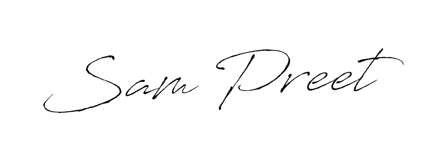 Make a beautiful signature design for name Sam Preet. Use this online signature maker to create a handwritten signature for free. Sam Preet signature style 6 images and pictures png