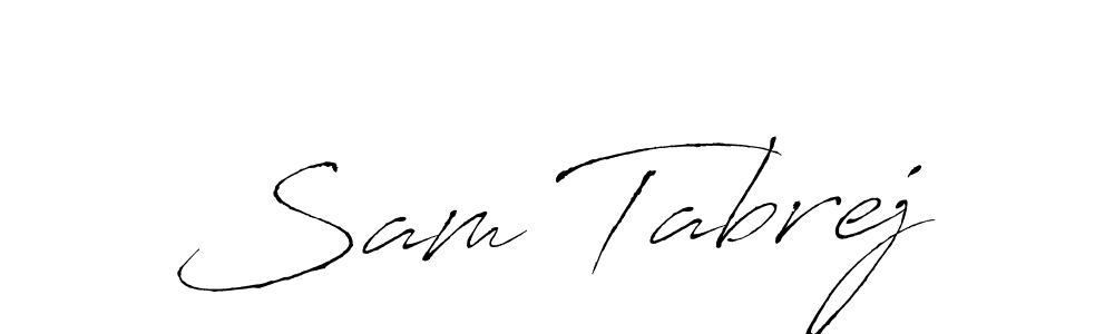 It looks lik you need a new signature style for name Sam Tabrej. Design unique handwritten (Antro_Vectra) signature with our free signature maker in just a few clicks. Sam Tabrej signature style 6 images and pictures png