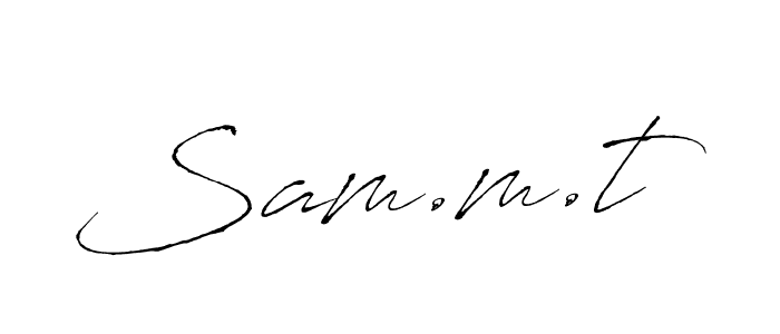 This is the best signature style for the Sam.m.t name. Also you like these signature font (Antro_Vectra). Mix name signature. Sam.m.t signature style 6 images and pictures png