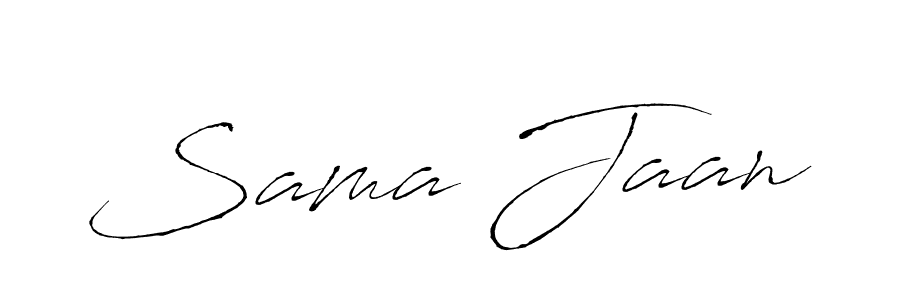 Also You can easily find your signature by using the search form. We will create Sama Jaan name handwritten signature images for you free of cost using Antro_Vectra sign style. Sama Jaan signature style 6 images and pictures png