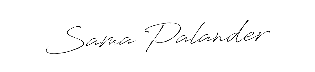 It looks lik you need a new signature style for name Sama Palander. Design unique handwritten (Antro_Vectra) signature with our free signature maker in just a few clicks. Sama Palander signature style 6 images and pictures png