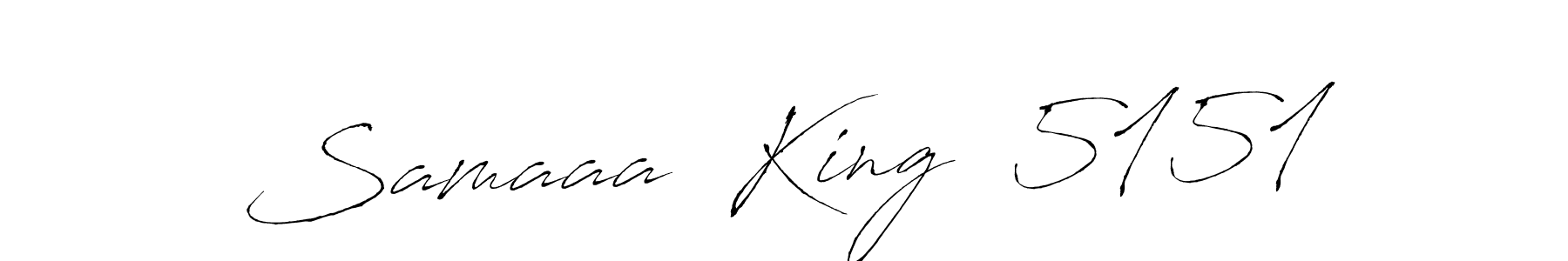 Make a short Samaaa  King  5151 signature style. Manage your documents anywhere anytime using Antro_Vectra. Create and add eSignatures, submit forms, share and send files easily. Samaaa  King  5151 signature style 6 images and pictures png