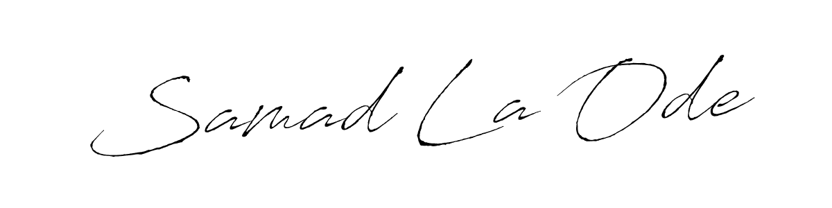 This is the best signature style for the Samad La Ode name. Also you like these signature font (Antro_Vectra). Mix name signature. Samad La Ode signature style 6 images and pictures png