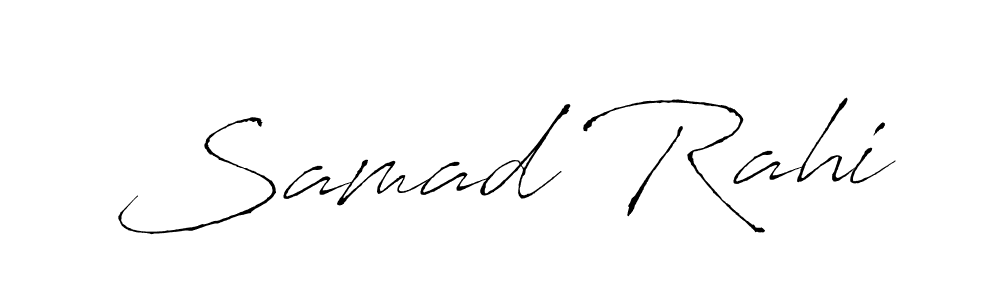 Once you've used our free online signature maker to create your best signature Antro_Vectra style, it's time to enjoy all of the benefits that Samad Rahi name signing documents. Samad Rahi signature style 6 images and pictures png