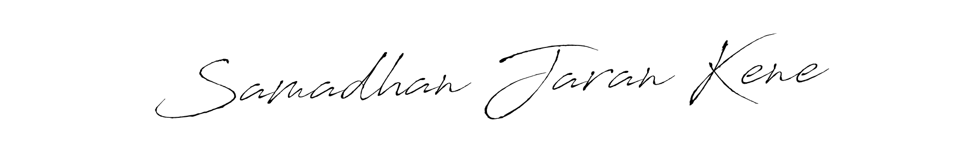 You can use this online signature creator to create a handwritten signature for the name Samadhan Jaran Kene. This is the best online autograph maker. Samadhan Jaran Kene signature style 6 images and pictures png