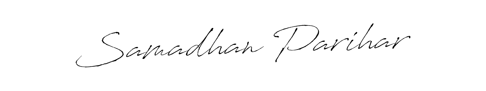 Also we have Samadhan Parihar name is the best signature style. Create professional handwritten signature collection using Antro_Vectra autograph style. Samadhan Parihar signature style 6 images and pictures png