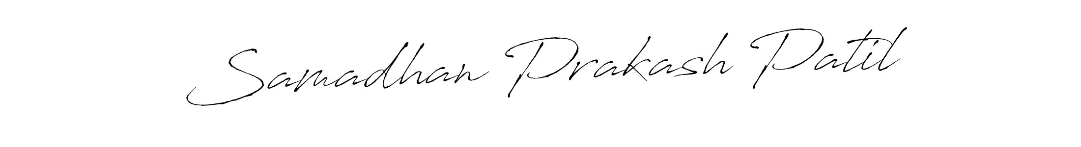 Create a beautiful signature design for name Samadhan Prakash Patil. With this signature (Antro_Vectra) fonts, you can make a handwritten signature for free. Samadhan Prakash Patil signature style 6 images and pictures png