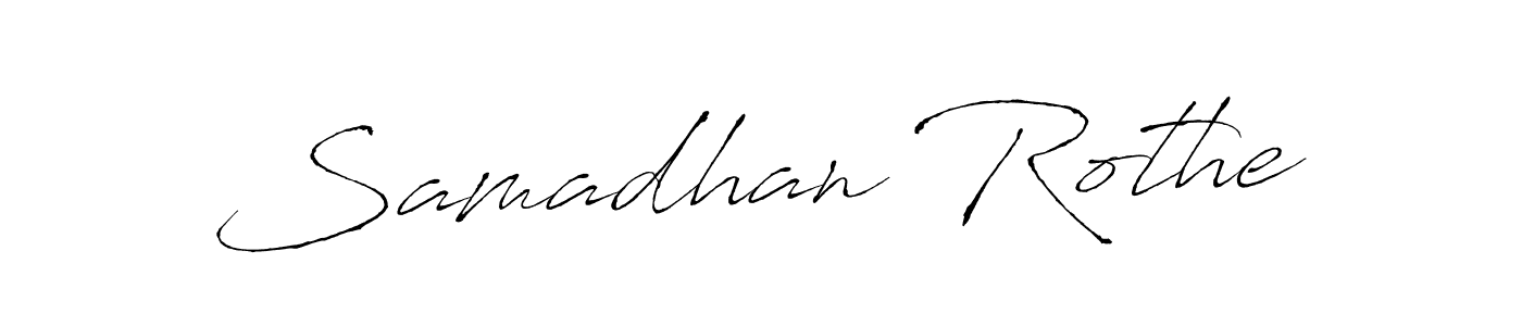Use a signature maker to create a handwritten signature online. With this signature software, you can design (Antro_Vectra) your own signature for name Samadhan Rothe. Samadhan Rothe signature style 6 images and pictures png