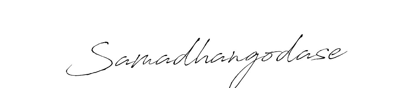 Also we have Samadhangodase name is the best signature style. Create professional handwritten signature collection using Antro_Vectra autograph style. Samadhangodase signature style 6 images and pictures png