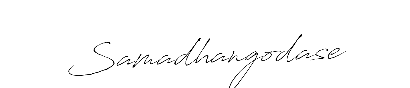 Also we have Samadhangodase name is the best signature style. Create professional handwritten signature collection using Antro_Vectra autograph style. Samadhangodase signature style 6 images and pictures png