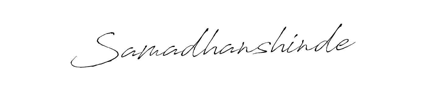 Use a signature maker to create a handwritten signature online. With this signature software, you can design (Antro_Vectra) your own signature for name Samadhanshinde. Samadhanshinde signature style 6 images and pictures png