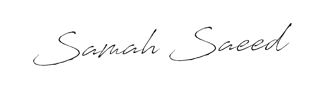 You should practise on your own different ways (Antro_Vectra) to write your name (Samah Saeed) in signature. don't let someone else do it for you. Samah Saeed signature style 6 images and pictures png