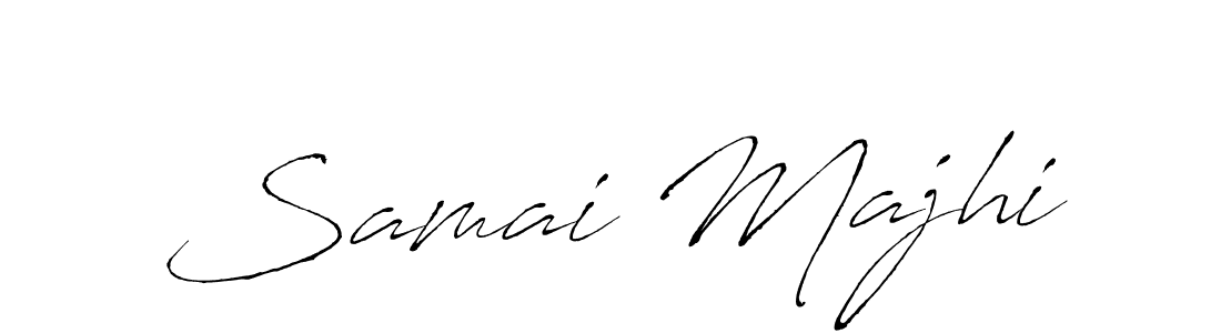 How to make Samai Majhi signature? Antro_Vectra is a professional autograph style. Create handwritten signature for Samai Majhi name. Samai Majhi signature style 6 images and pictures png