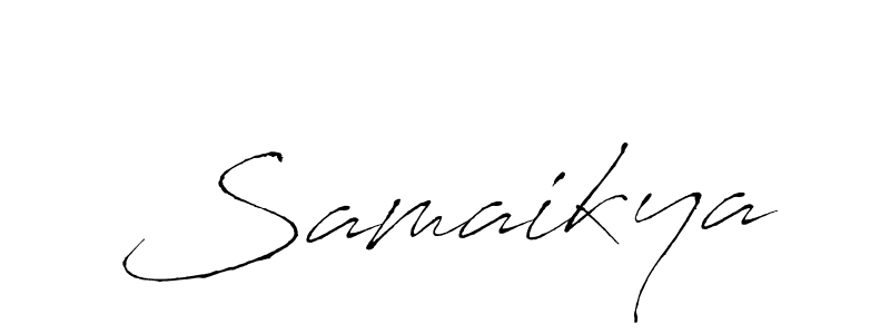 Similarly Antro_Vectra is the best handwritten signature design. Signature creator online .You can use it as an online autograph creator for name Samaikya. Samaikya signature style 6 images and pictures png