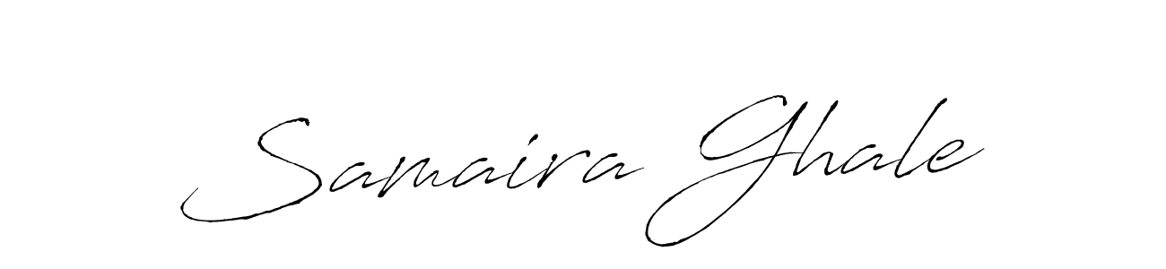 You should practise on your own different ways (Antro_Vectra) to write your name (Samaira Ghale) in signature. don't let someone else do it for you. Samaira Ghale signature style 6 images and pictures png