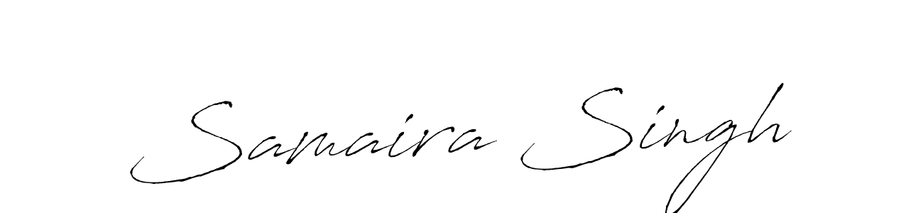 Also we have Samaira Singh name is the best signature style. Create professional handwritten signature collection using Antro_Vectra autograph style. Samaira Singh signature style 6 images and pictures png