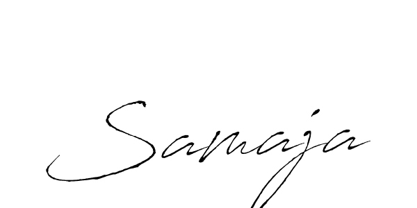 Antro_Vectra is a professional signature style that is perfect for those who want to add a touch of class to their signature. It is also a great choice for those who want to make their signature more unique. Get Samaja name to fancy signature for free. Samaja signature style 6 images and pictures png