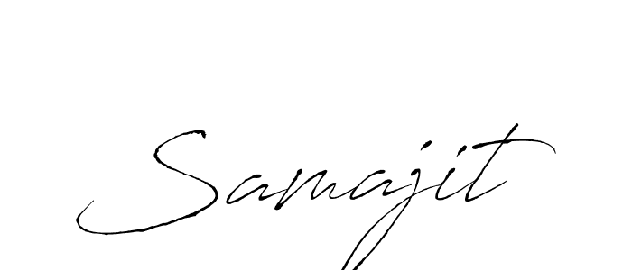 You should practise on your own different ways (Antro_Vectra) to write your name (Samajit) in signature. don't let someone else do it for you. Samajit signature style 6 images and pictures png