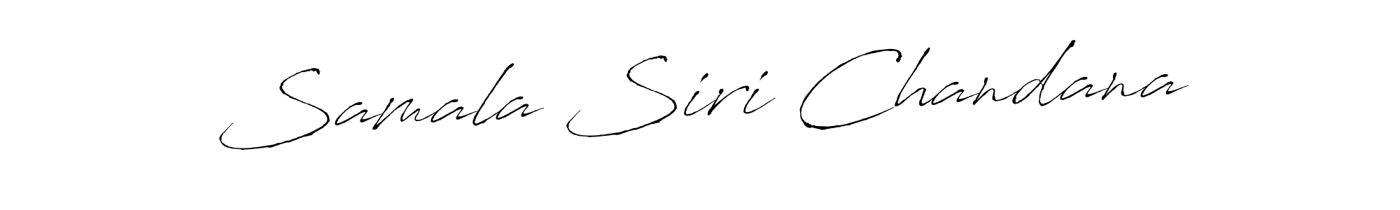 if you are searching for the best signature style for your name Samala Siri Chandana. so please give up your signature search. here we have designed multiple signature styles  using Antro_Vectra. Samala Siri Chandana signature style 6 images and pictures png