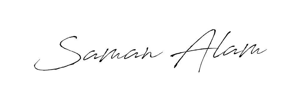 The best way (Antro_Vectra) to make a short signature is to pick only two or three words in your name. The name Saman Alam include a total of six letters. For converting this name. Saman Alam signature style 6 images and pictures png