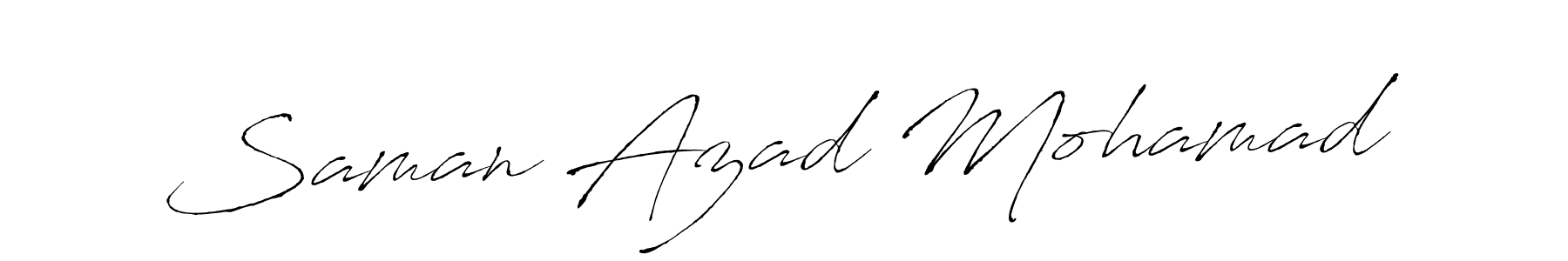 How to Draw Saman Azad Mohamad signature style? Antro_Vectra is a latest design signature styles for name Saman Azad Mohamad. Saman Azad Mohamad signature style 6 images and pictures png