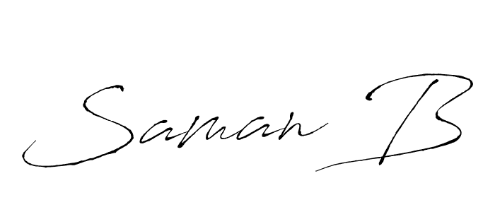 This is the best signature style for the Saman B name. Also you like these signature font (Antro_Vectra). Mix name signature. Saman B signature style 6 images and pictures png