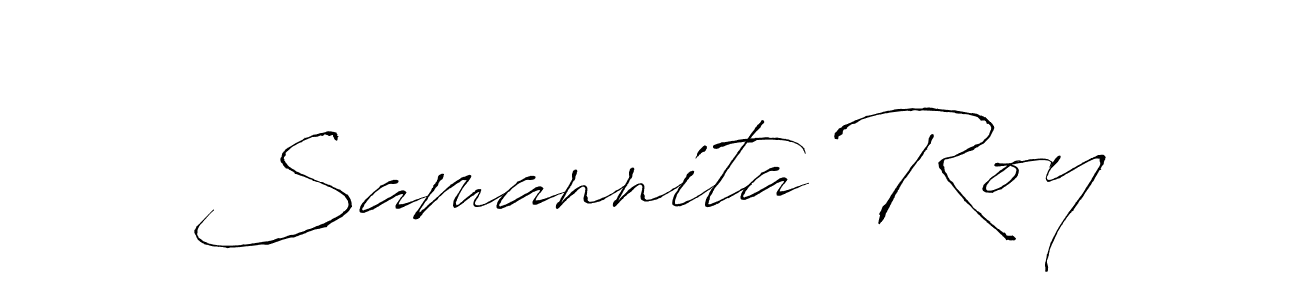 Make a beautiful signature design for name Samannita Roy. Use this online signature maker to create a handwritten signature for free. Samannita Roy signature style 6 images and pictures png