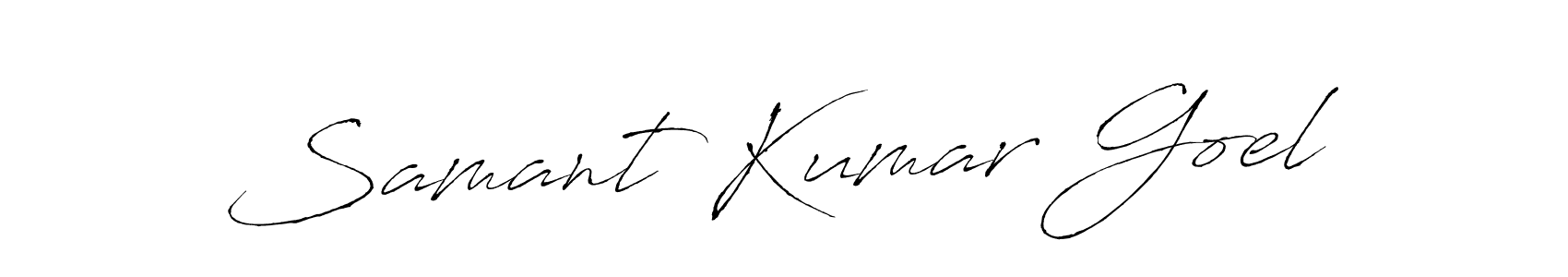 Check out images of Autograph of Samant Kumar Goel name. Actor Samant Kumar Goel Signature Style. Antro_Vectra is a professional sign style online. Samant Kumar Goel signature style 6 images and pictures png