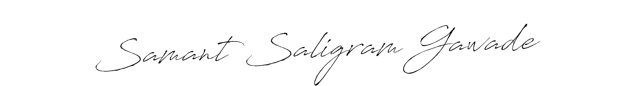 It looks lik you need a new signature style for name Samant Saligram Gawade. Design unique handwritten (Antro_Vectra) signature with our free signature maker in just a few clicks. Samant Saligram Gawade signature style 6 images and pictures png