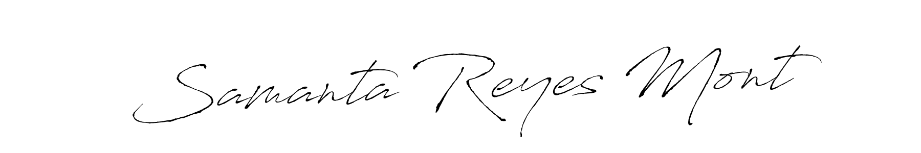 You can use this online signature creator to create a handwritten signature for the name Samanta Reyes Mont. This is the best online autograph maker. Samanta Reyes Mont signature style 6 images and pictures png