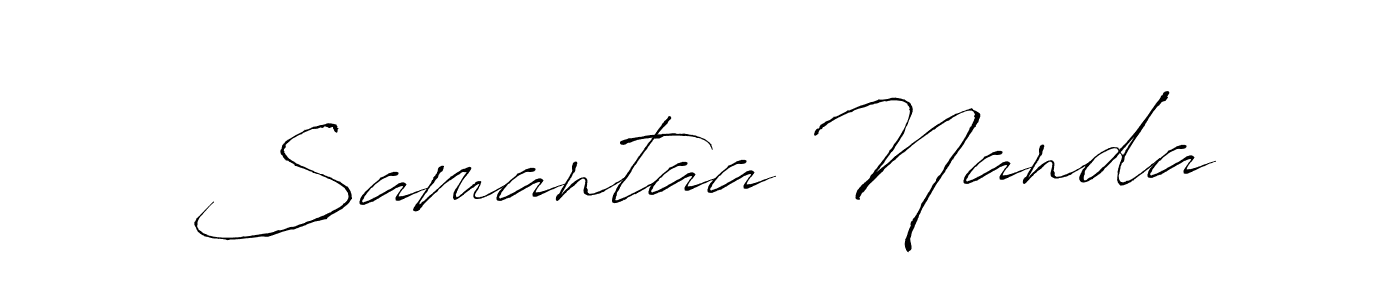 Once you've used our free online signature maker to create your best signature Antro_Vectra style, it's time to enjoy all of the benefits that Samantaa Nanda name signing documents. Samantaa Nanda signature style 6 images and pictures png