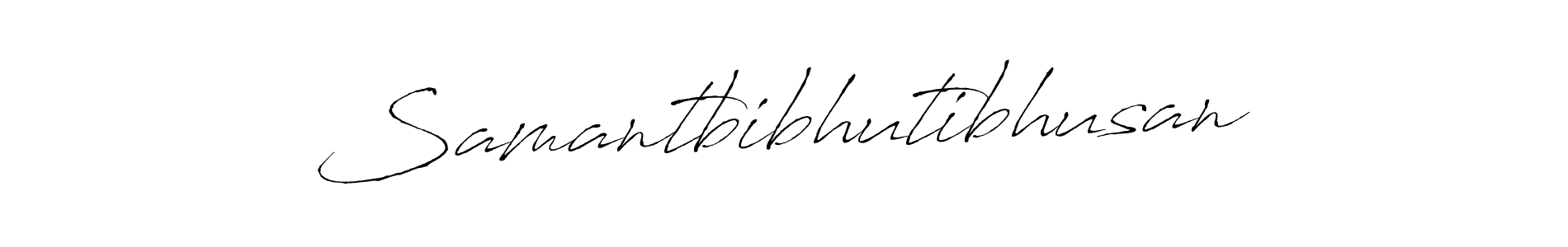 You should practise on your own different ways (Antro_Vectra) to write your name (Samantbibhutibhusan) in signature. don't let someone else do it for you. Samantbibhutibhusan signature style 6 images and pictures png