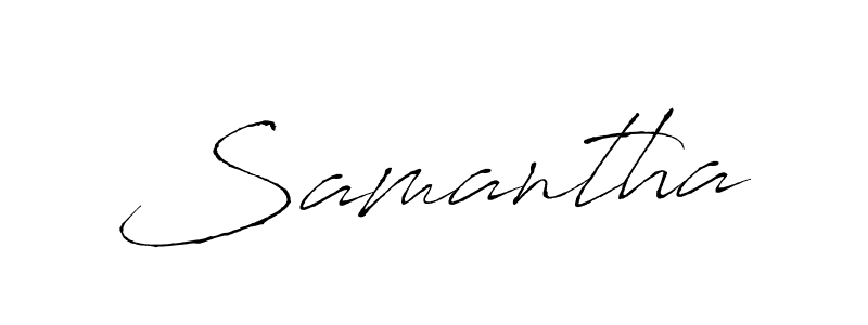 You should practise on your own different ways (Antro_Vectra) to write your name (Samantha) in signature. don't let someone else do it for you. Samantha signature style 6 images and pictures png