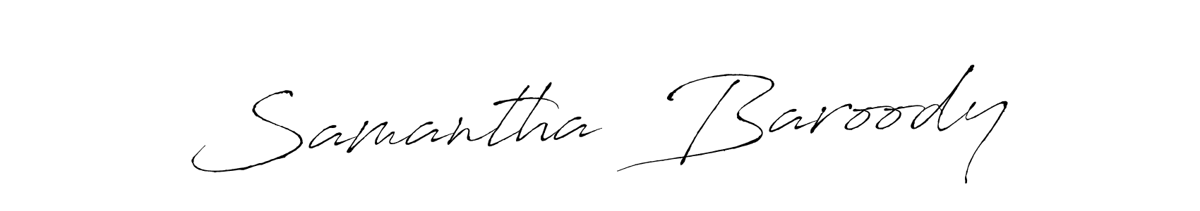 Here are the top 10 professional signature styles for the name Samantha  Baroody. These are the best autograph styles you can use for your name. Samantha  Baroody signature style 6 images and pictures png