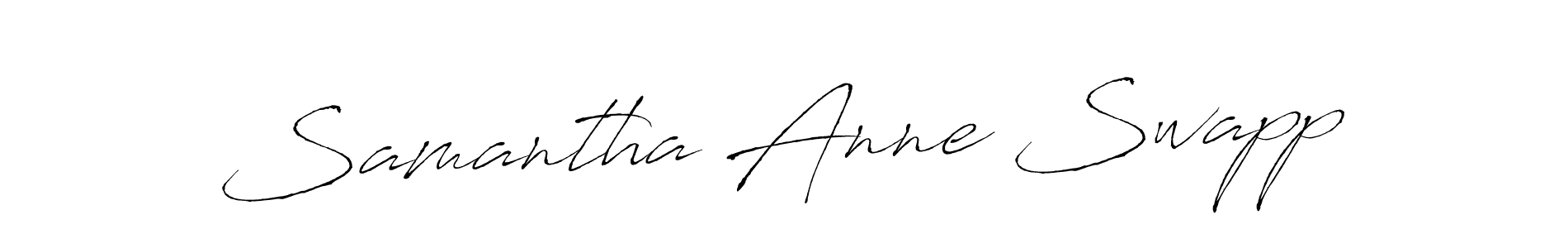 Design your own signature with our free online signature maker. With this signature software, you can create a handwritten (Antro_Vectra) signature for name Samantha Anne Swapp. Samantha Anne Swapp signature style 6 images and pictures png