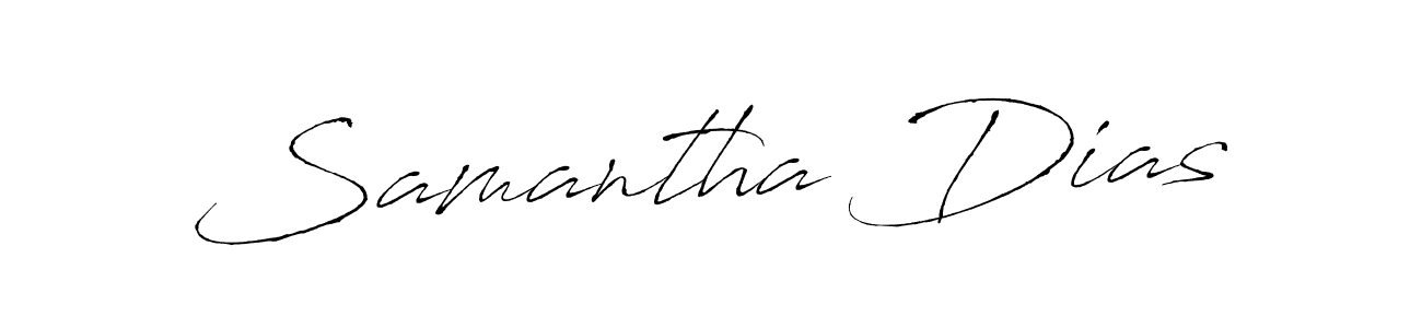 You should practise on your own different ways (Antro_Vectra) to write your name (Samantha Dias) in signature. don't let someone else do it for you. Samantha Dias signature style 6 images and pictures png