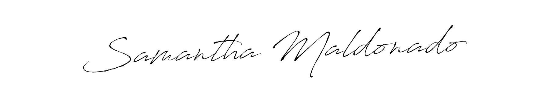 Antro_Vectra is a professional signature style that is perfect for those who want to add a touch of class to their signature. It is also a great choice for those who want to make their signature more unique. Get Samantha Maldonado name to fancy signature for free. Samantha Maldonado signature style 6 images and pictures png