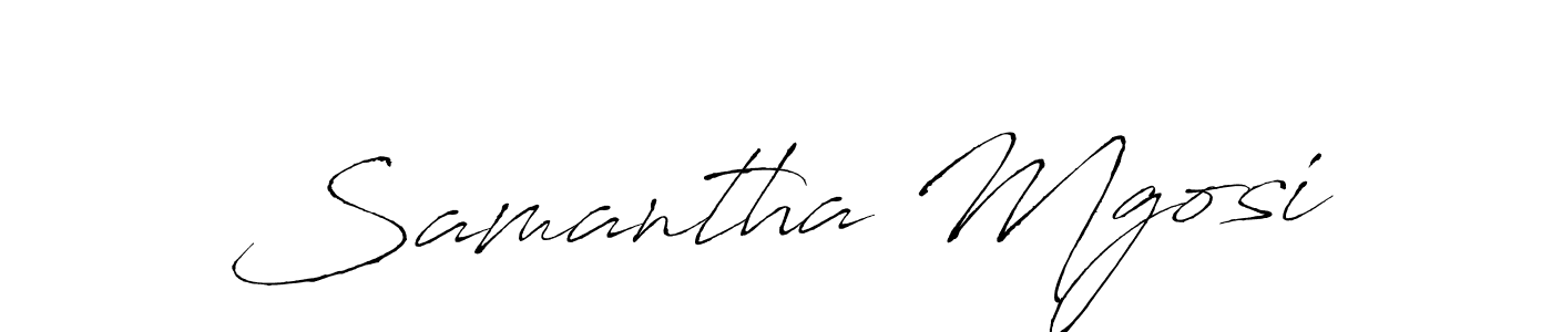 Make a short Samantha Mgosi signature style. Manage your documents anywhere anytime using Antro_Vectra. Create and add eSignatures, submit forms, share and send files easily. Samantha Mgosi signature style 6 images and pictures png